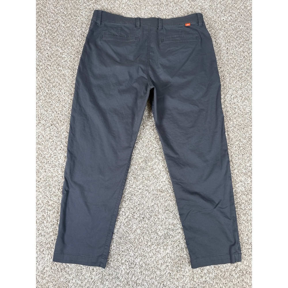 Nike Pants Mens 36x30 Dark Gray Dri FIT Chino‎ Stretch Golf Performance Trousers - Picture 12 of 15